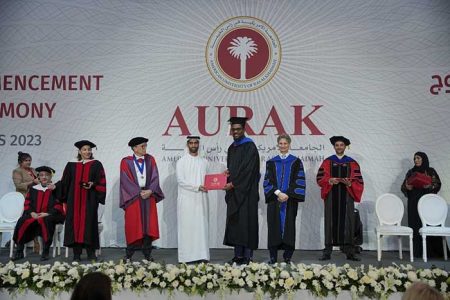 12th Commencement Ceremony of AURAK honours 186 graduates in presence of Sheikh Khalid bin Saud Al Qasimi