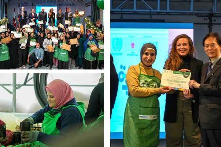 Women and youth complete urban farming and food production training in Abou Samra, Tripoli