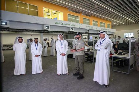 Khaled bin Mohamed bin Zayed visits COP28 site and reviews preparations to receive delegations.