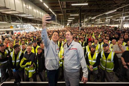 Nissan CEO Makoto Uchida receives honorary award from the United Kingdom