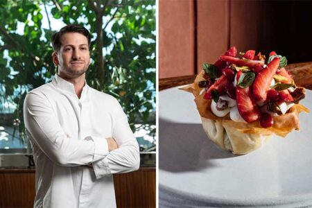 CHEZ WAM LAUNCHES A NEW SUMMER DESSERT IN COLLABORATION WITH CHEF BENOIT DUTREIGE