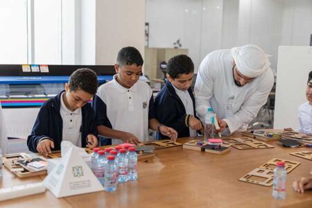 Fab Lab UAE Organizes a Series of Training Workshops for School Students