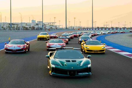 QATAR HOSTS ROUND 2 OF PASSIONE FERRARI CLUB CHALLENGE MIDDLE EAST
