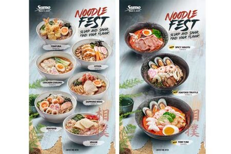 Sumo Sushi & Bento Unveils Noodle Fest 2024-2025: A Winter Culinary Extravaganza