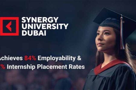 Synergy University Dubai Announces Strong Graduate Success with 84% Employability and 57% Internship Placement Rates, Reflecting Industry Recognition