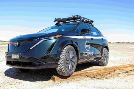 Nissan Ariya Demonstrates Durability with 30,000 Miles of Rugged Desert Patrol with zero tailpipe emissions