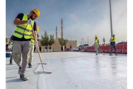Tires Recycled into New Heat-Resistant Roads for Pilgrims