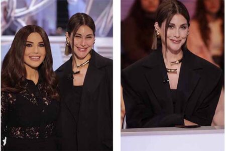 Nour Arida dared to remove makeup on TV during interview and continue bare face.