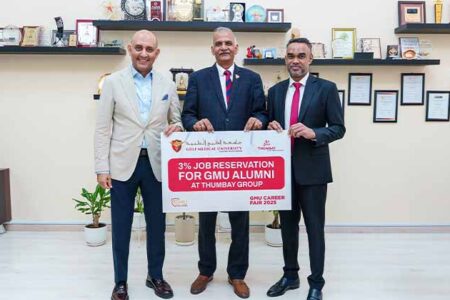 Thumbay Group Pledges 3% Job Reservation for GMU Alumni: A Historic Commitment to UAE’s Healthcare Workforce