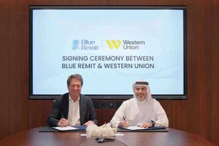 Blue Remit Partners with Western Union to offer Cross-Border Money Transfer Services