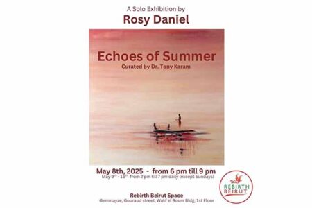 “Echoes of Summer” : la nouvelle exposition de Rosy Daniel s’installe chez Rebirth Beirut