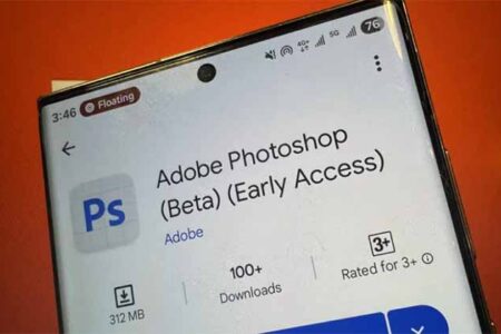 Photoshop Launches on Android, Free During Beta